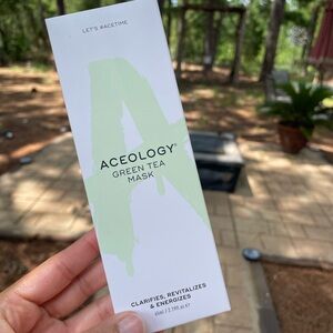 Aceology green tea face mask